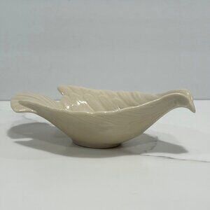VTG 1980s Lenox "Special" Dove Shaped Candy Trinket Dish Porcelain Cottagecore